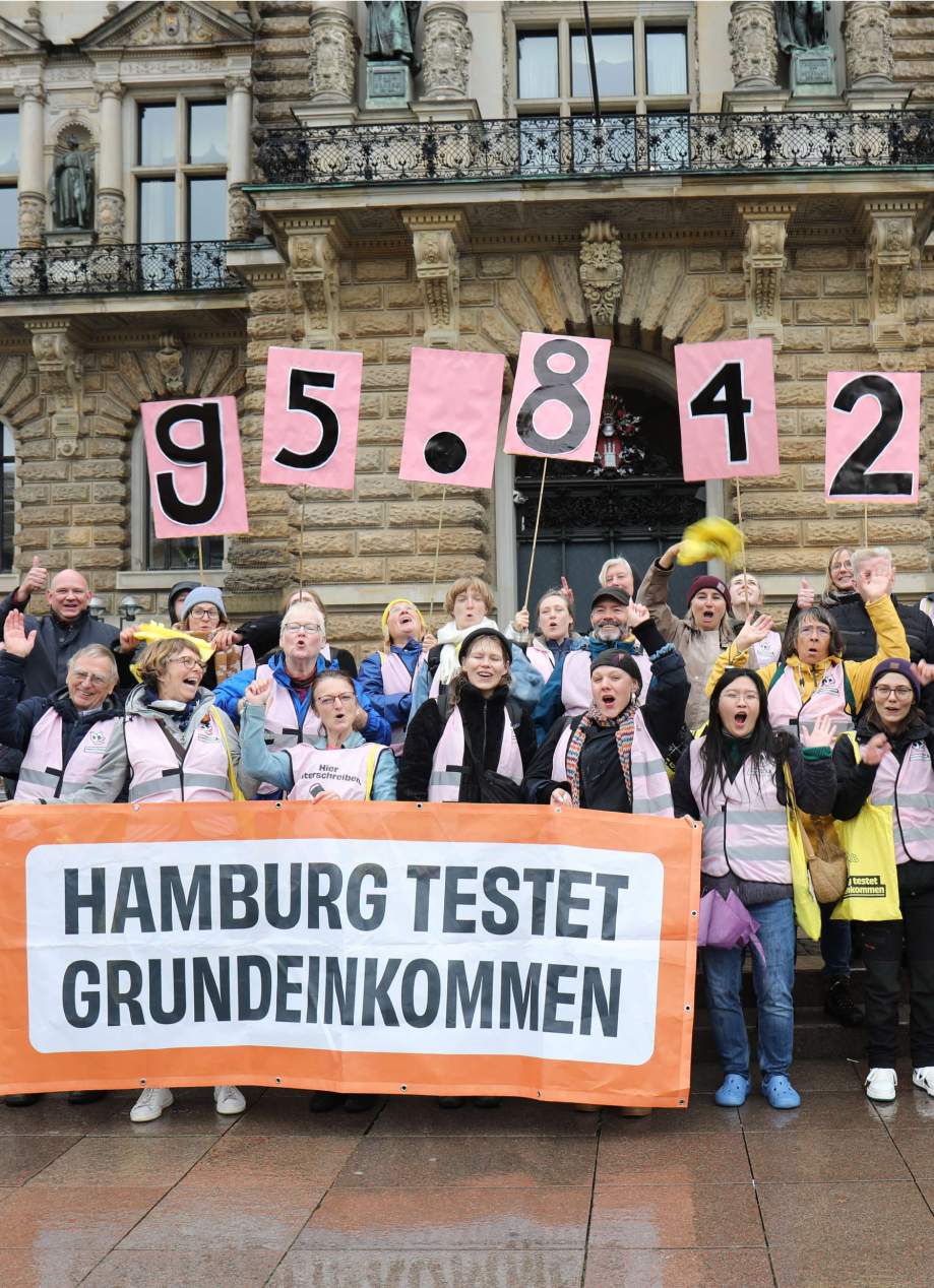 Menschen bei einer unserer Aktionen