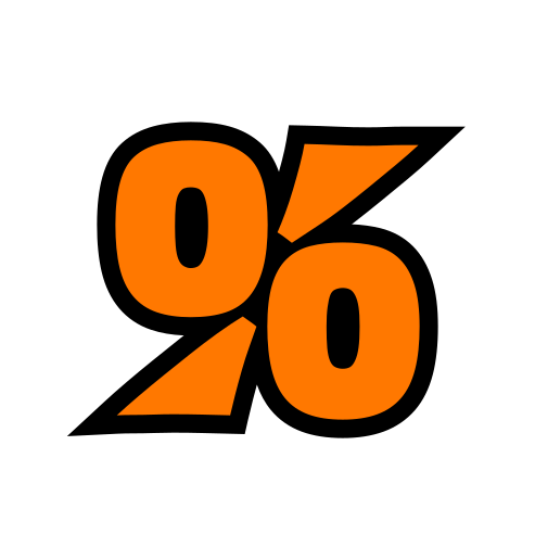 Grafik eines Prozentzeichens