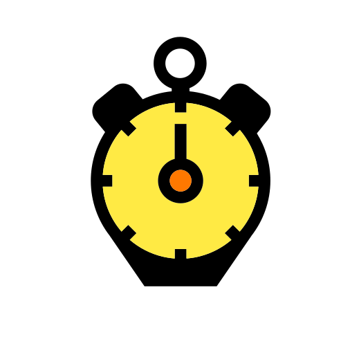 Grafik einer Uhr